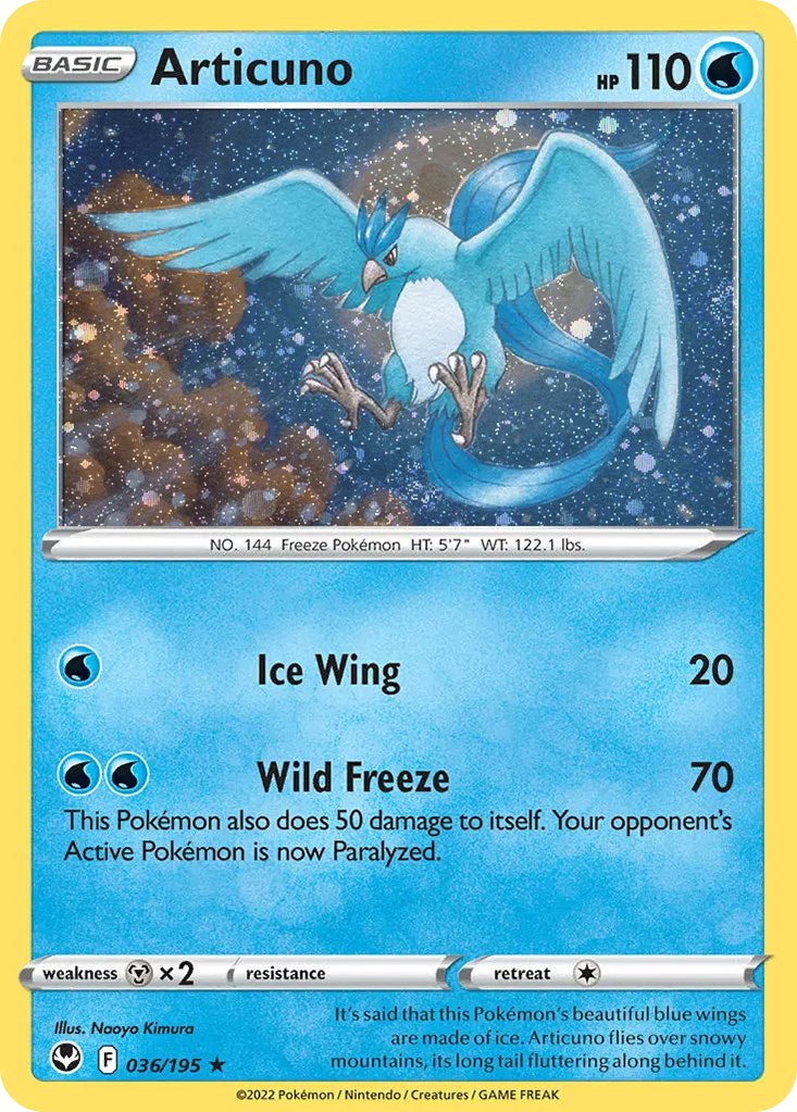 pokestop pokemon card Articuno (036/195) (Cosmos Holo) [Miscellaneous Cards] – Jo's PokeStop