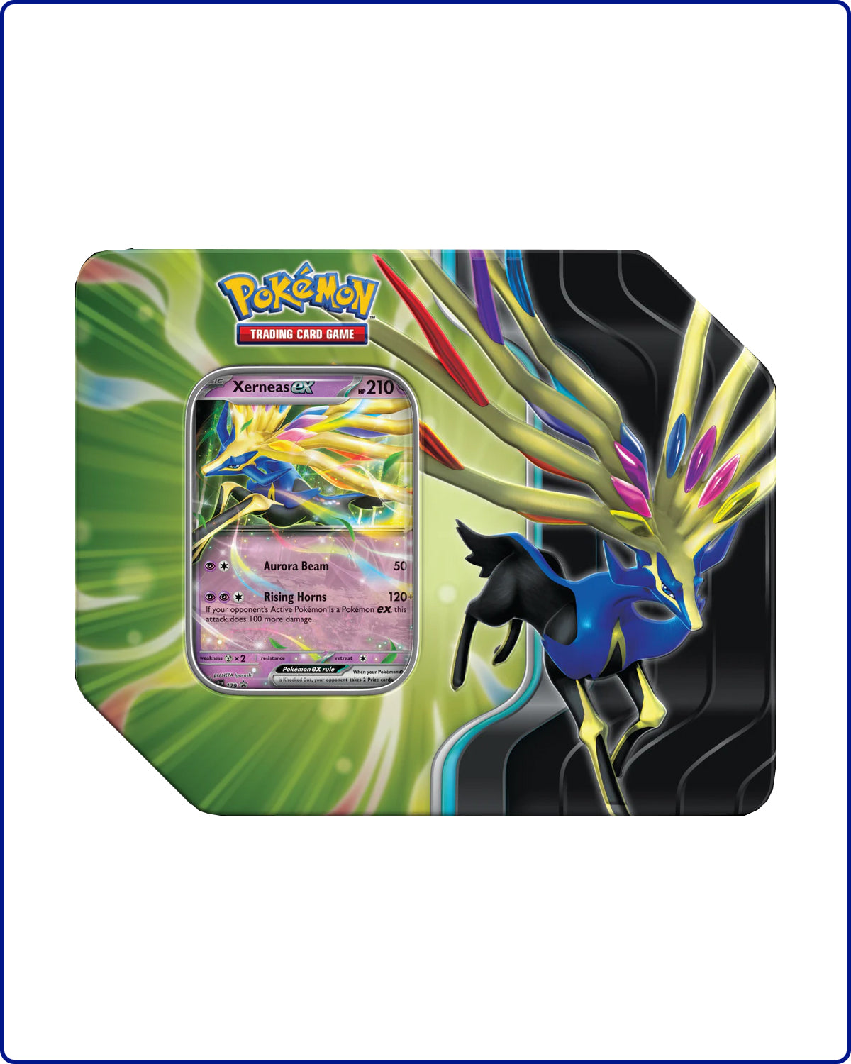 Pokemon Azure Legends Tin Xerneas EX