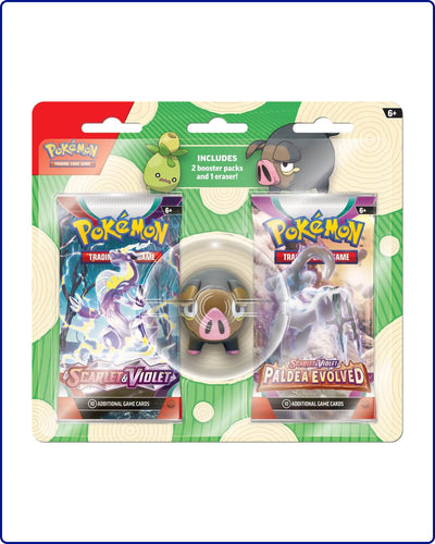 Pokemon BTS Eraser Blister LECHONK 2023