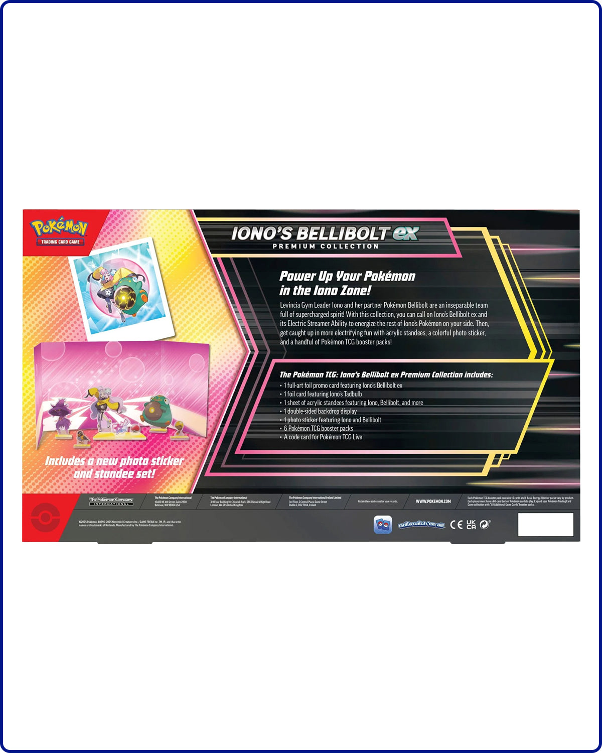 Pokémon Iono’s Bellibolt ex Premium Collection Box