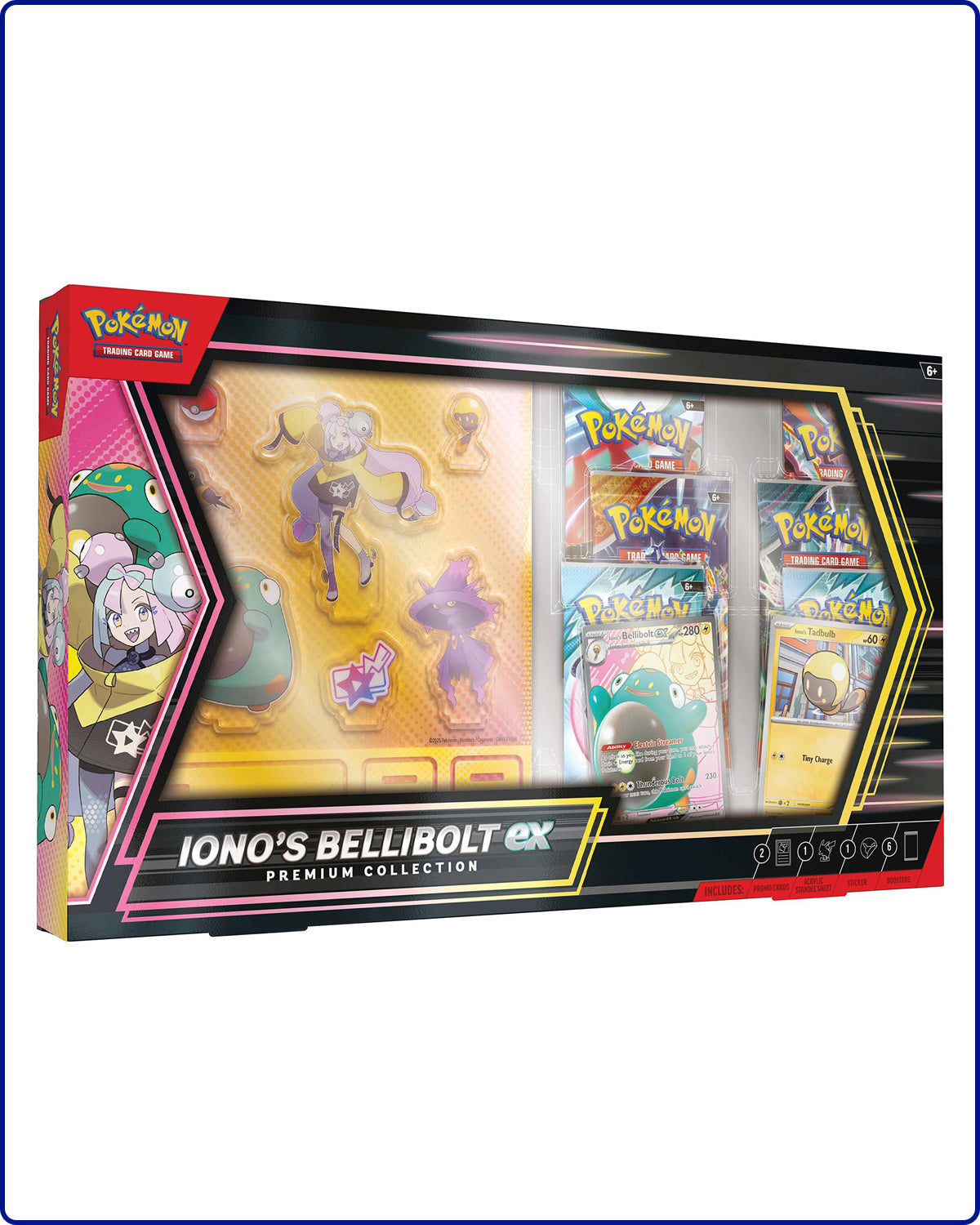 Pokémon Iono’s Bellibolt ex Premium Collection Box
