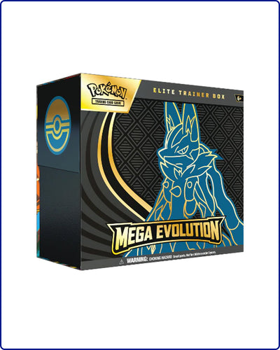 Pokemon ME01 Mega Evolutions Base Elite Trainer Box Mega Lucario