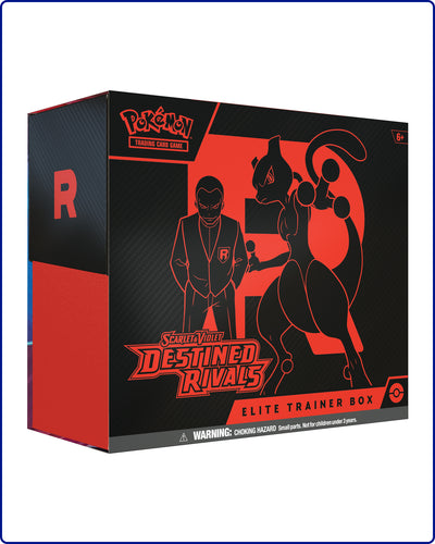 Pokemon SV10 Destined Rivals Elite Trainer Box LIMIT 1 Per Person