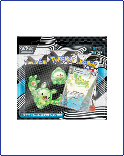 Pokemon SV10.5 Black Bolt Tech Sticker Collection