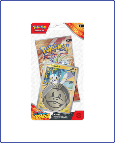 Pokemon SV8 Surging Sparks Checklane Blister Pachirisu