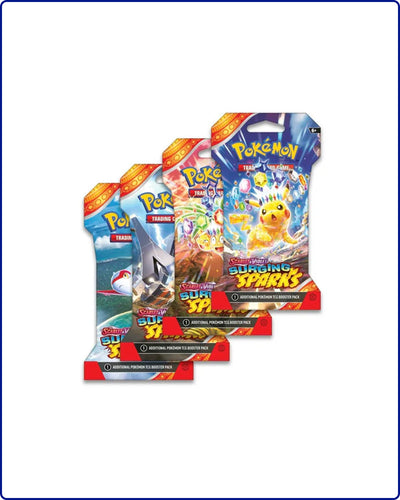 Pokemon SV8 Surging Sparks Sleeved Blister random artwork