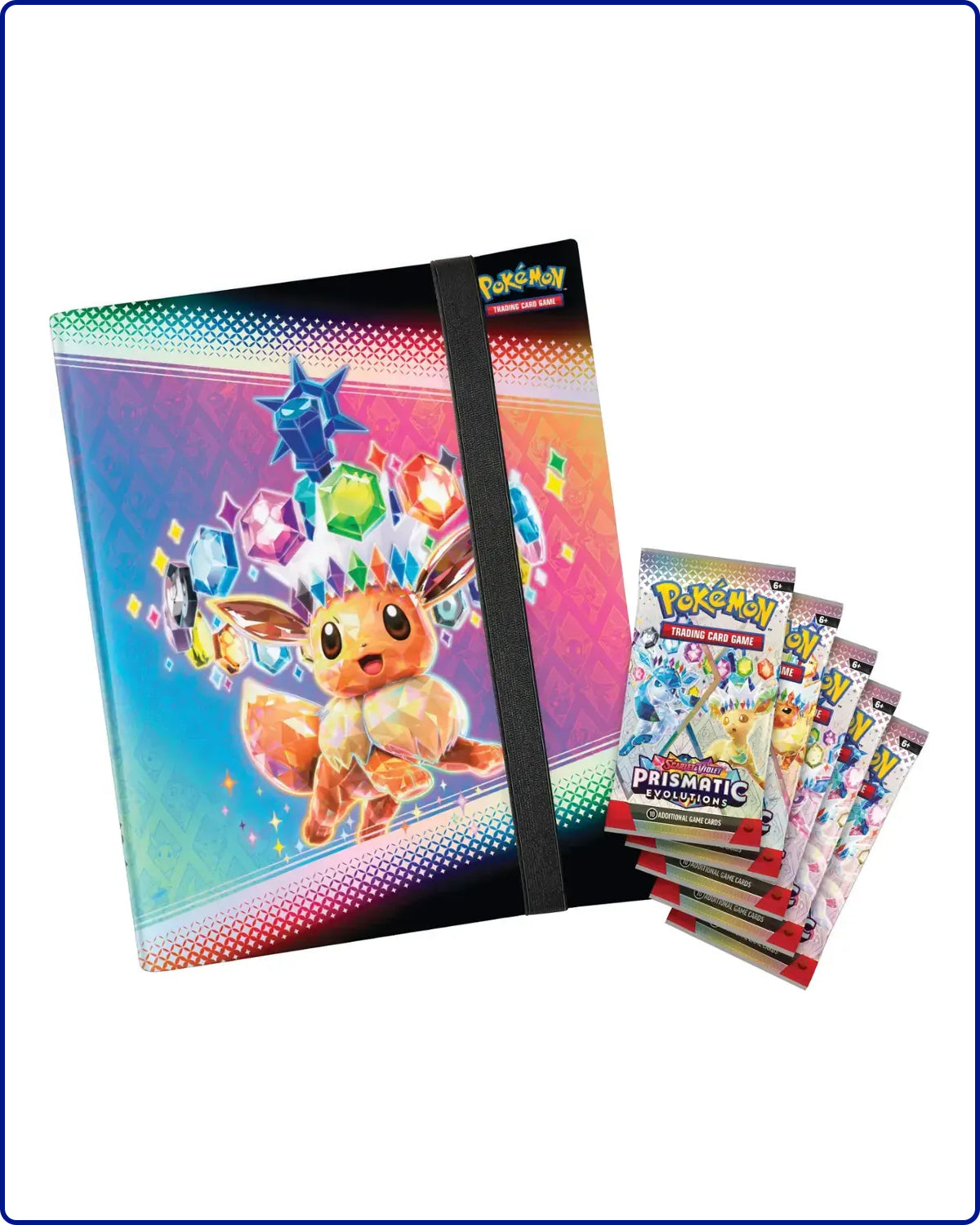 Pokemon SV8.5 Prismatic Evolutions Binder Collection