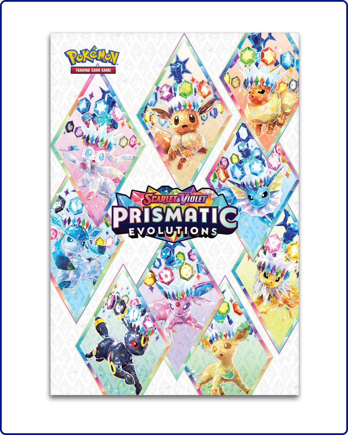 Pokemon SV8.5 Prismatic Evolutions Poster Collection