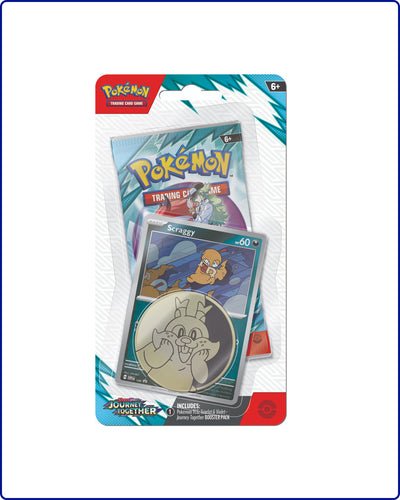 Pokemon SV9 Journey Together Checklane Blister Scraggy