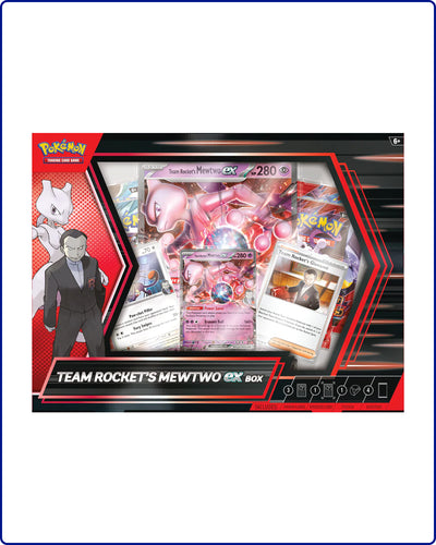 Pokemon Team Rocket's Mewtwo ex Collection Box