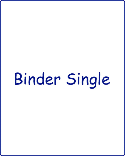 Binder Single