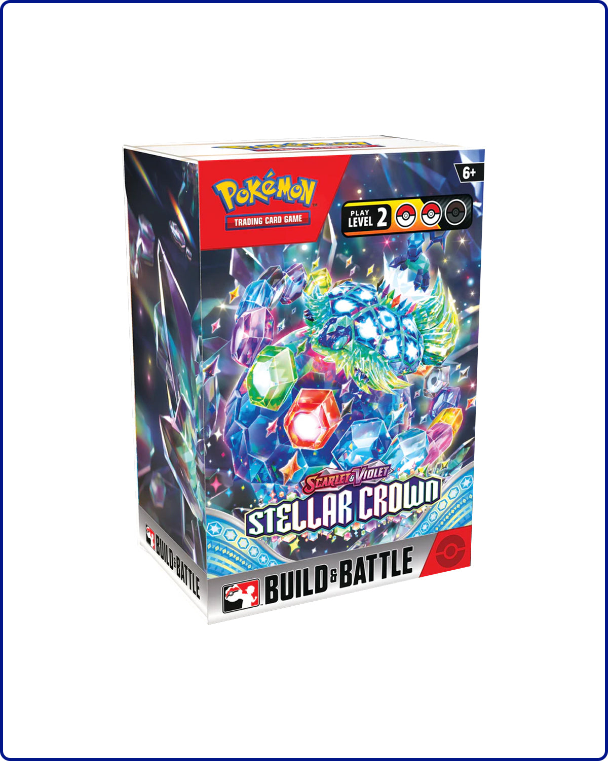 Pokemon SV7 Stellar Crown Build and Battle Box