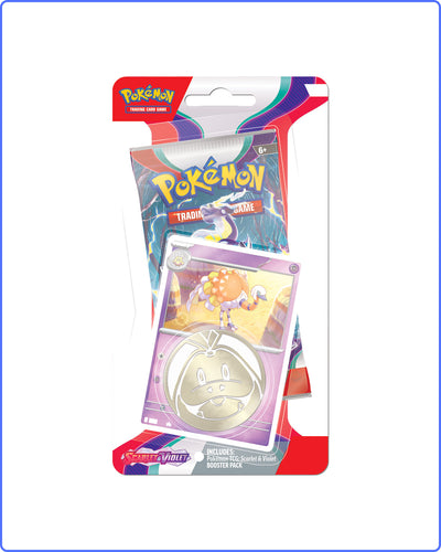 Pokemon Scarlet &-Violet Checklane Blister Espathra