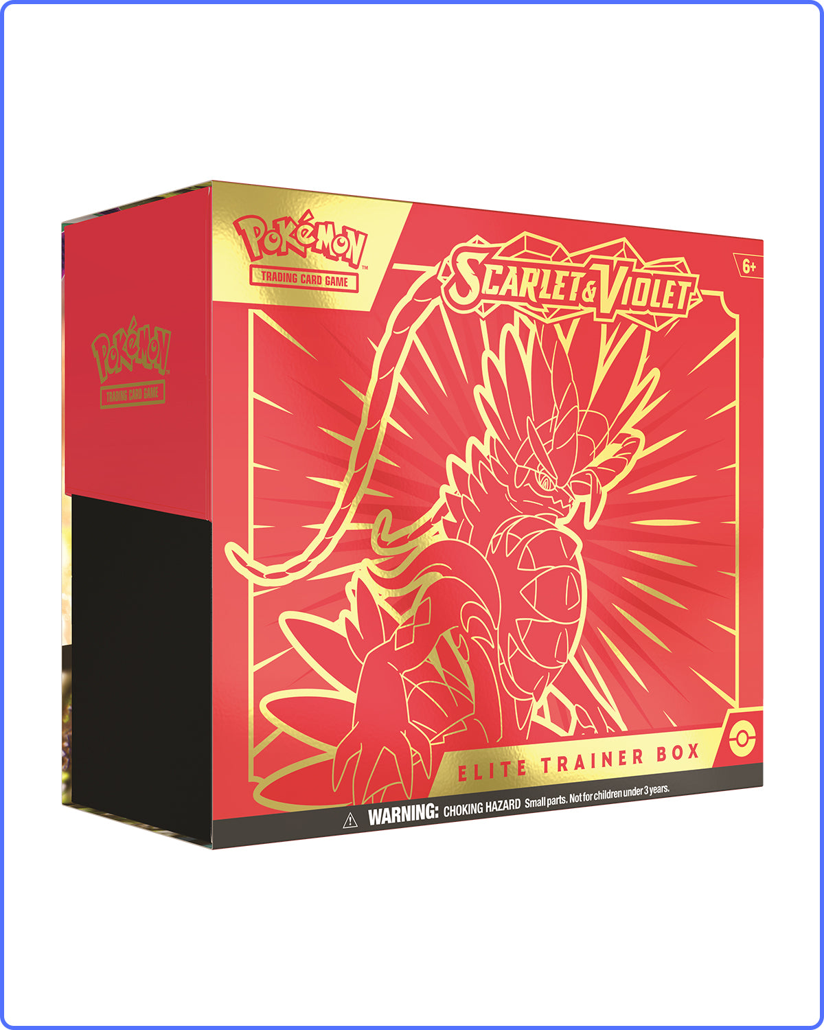 Pokemon SV1 Scarlet & Violet base Koraidon Trainer Box