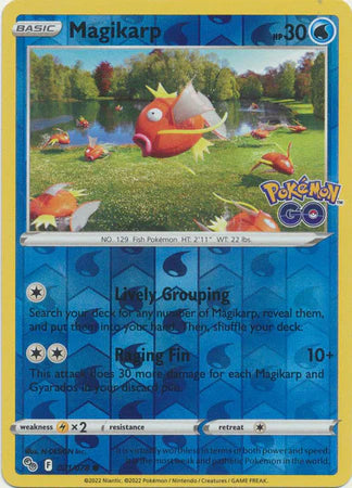 Magikarp - 021/078 - Common - Reverse holo