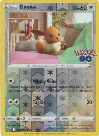 Eevee - 054/078 - Common - Reverse Holo