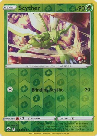 Scyther - 004/189 - Common - Reverse Holo