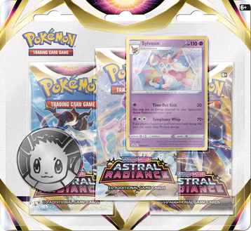 Pokemon - Astral Radiance - Sylveon 3 Pack Blister
