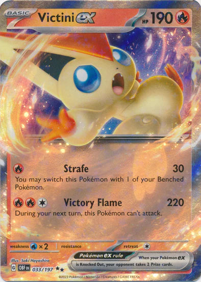 Victini EX - 033/197 -Double Rare