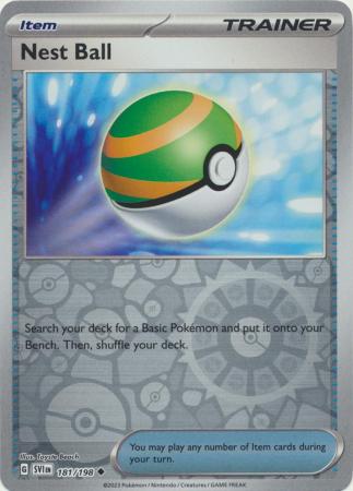 Nest Ball - 181/198 - Uncommon - Reverse Holo