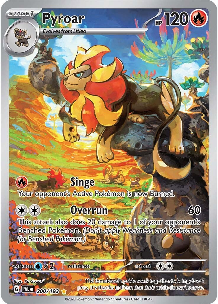 Pyroar (200/193) [Scarlet & Violet: Paldea Evolved]