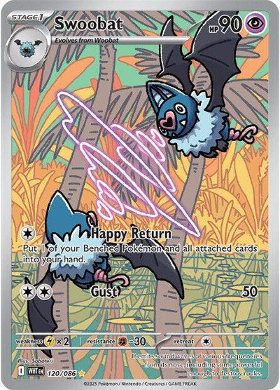 Swoobat (120/086) [Scarlet & Violet: White Flare]