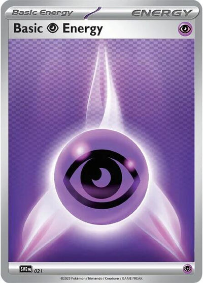 Basic Psychic Energy (021) [Scarlet & Violet: Black Bolt]