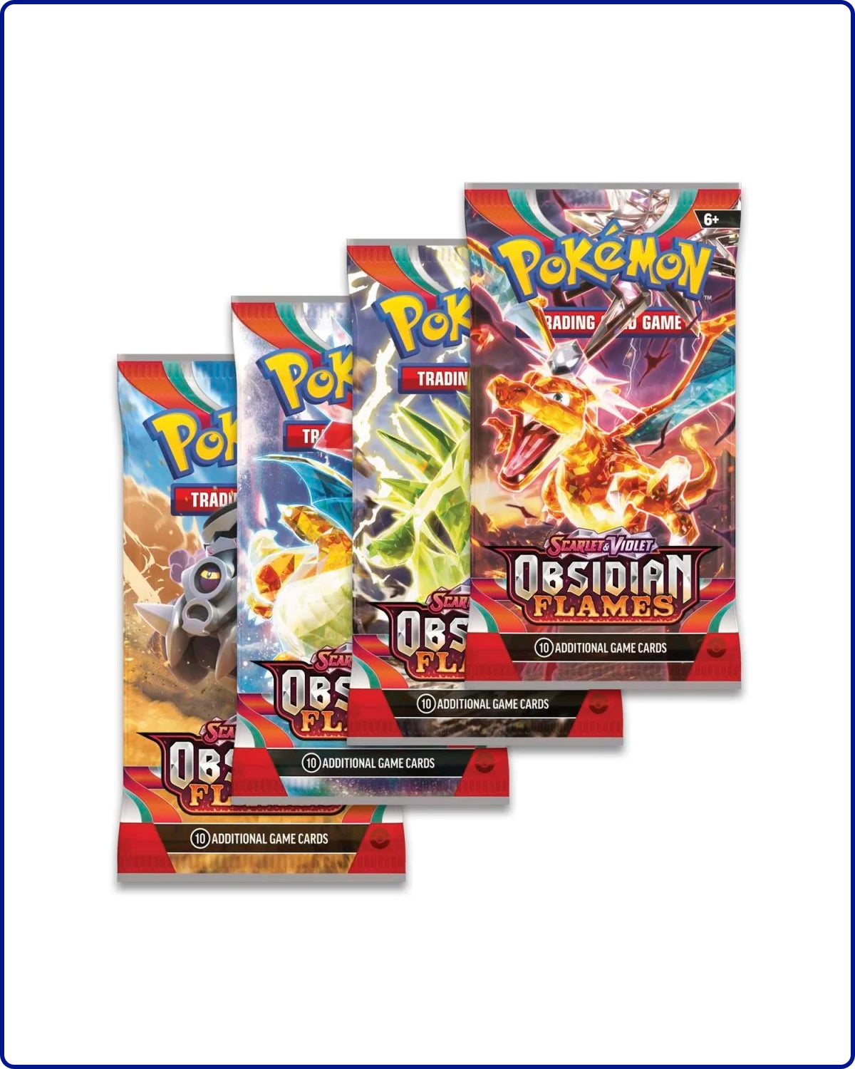 pokemon Obsidian Flames Single booster pack ( 1 Random artwork)