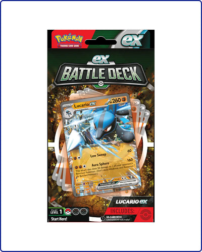 Pokemon EX Battle Deck Lucario EX