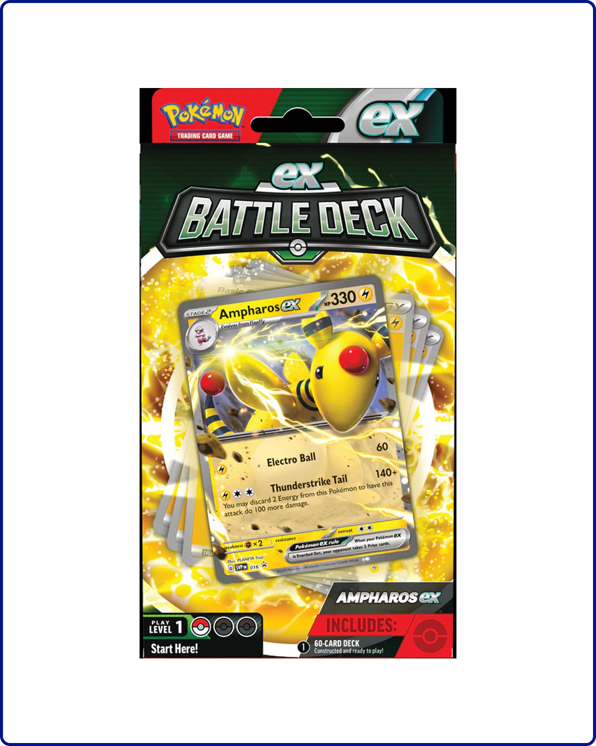 Pokemon EX Battle Deck Ampharos EX