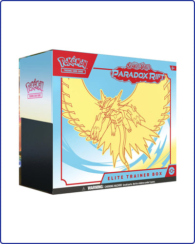 Pokemon SV4 Paradox Rift Elite Trainer Box Roaring Moon