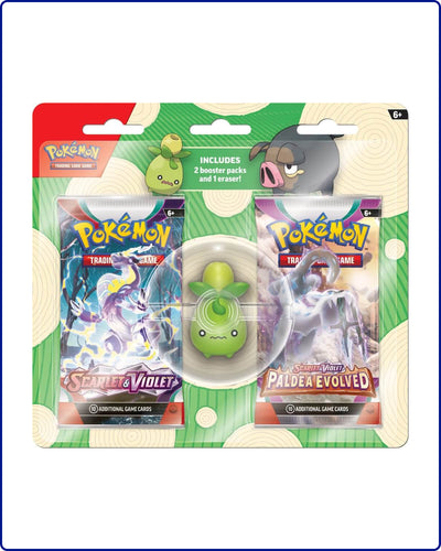 Pokemon BTS Eraser Blister SMOLIV 2023