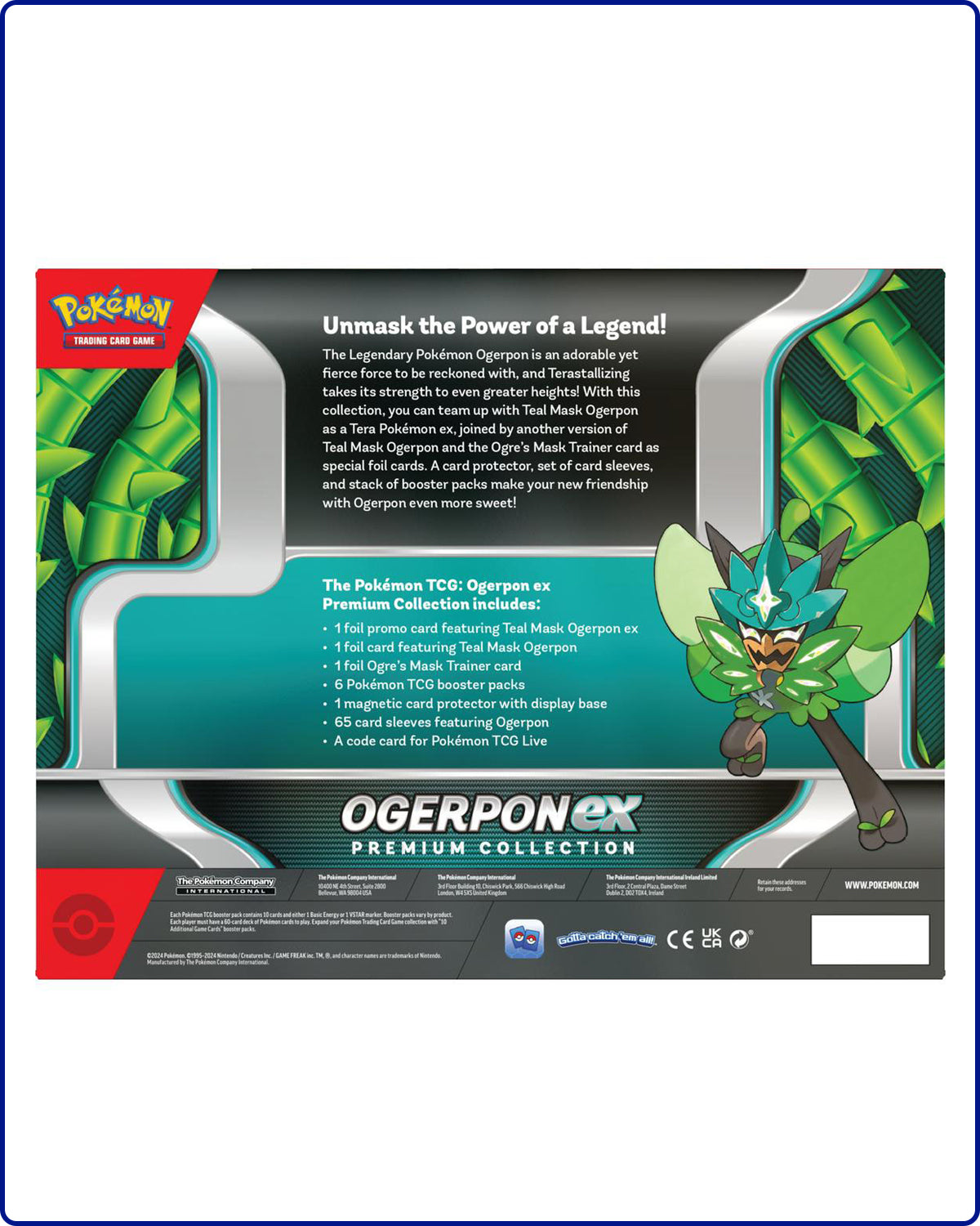 Pokemon Ogerpon ex Premium Collection