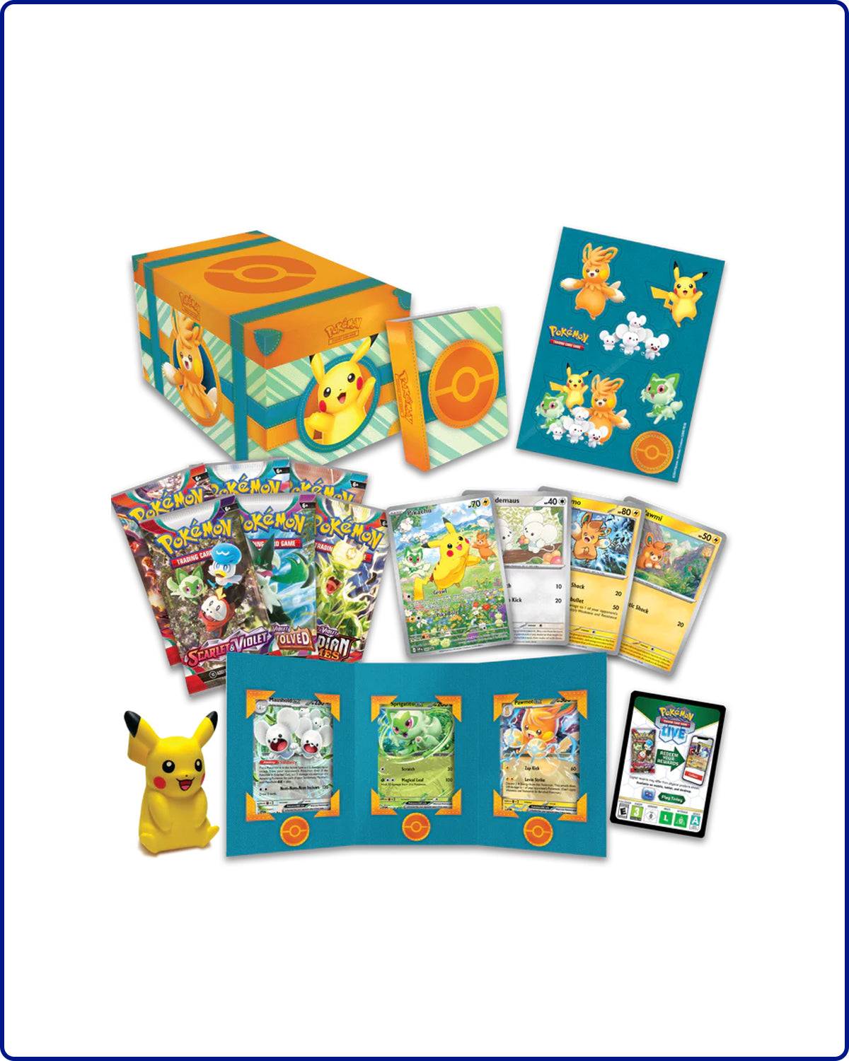 Pokemon Paldea Adventure Chest