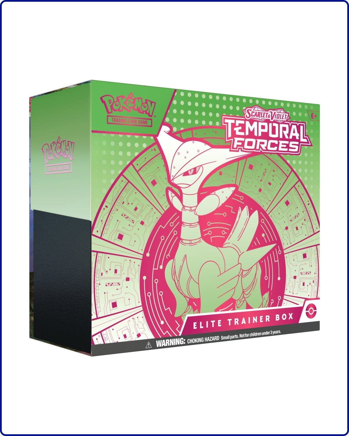 Pokemon SV5 Temporal Forces Elite Trainer Box Iron Leaves