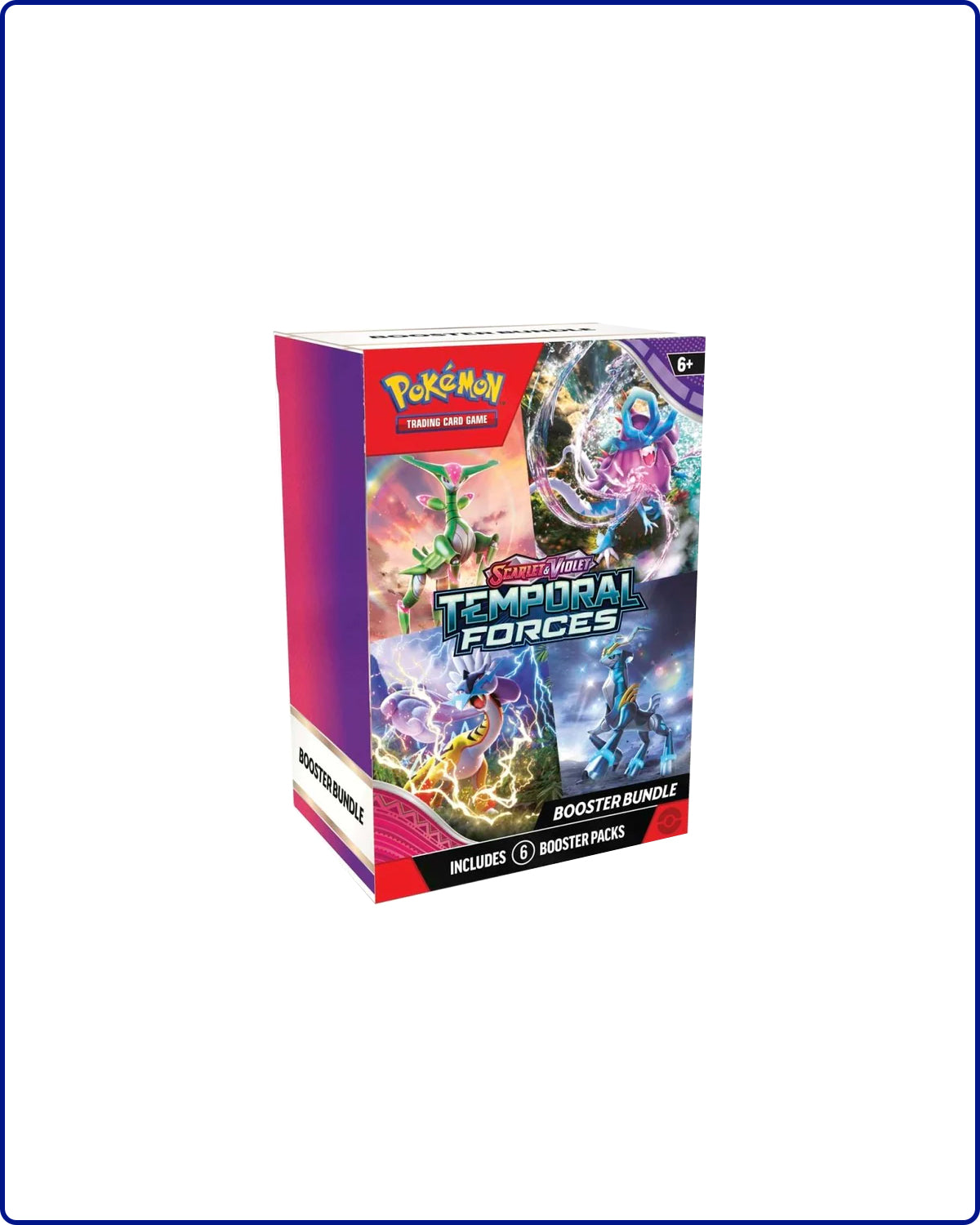 Pokemon SV5 Temporal Forces Booster Bundle