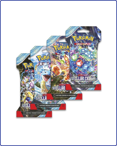 Pokemon SV7 Stellar Crown Sleeved Blister