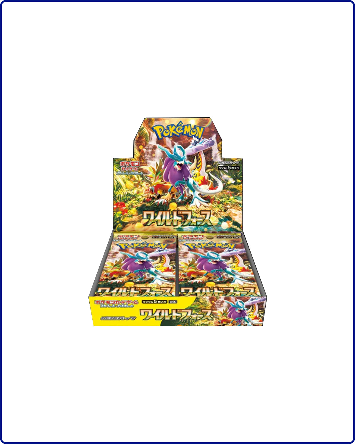 Pokemon Wild Force Japanese Booster Box