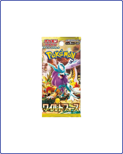 Pokemon Wild Force Japanese Booster pack