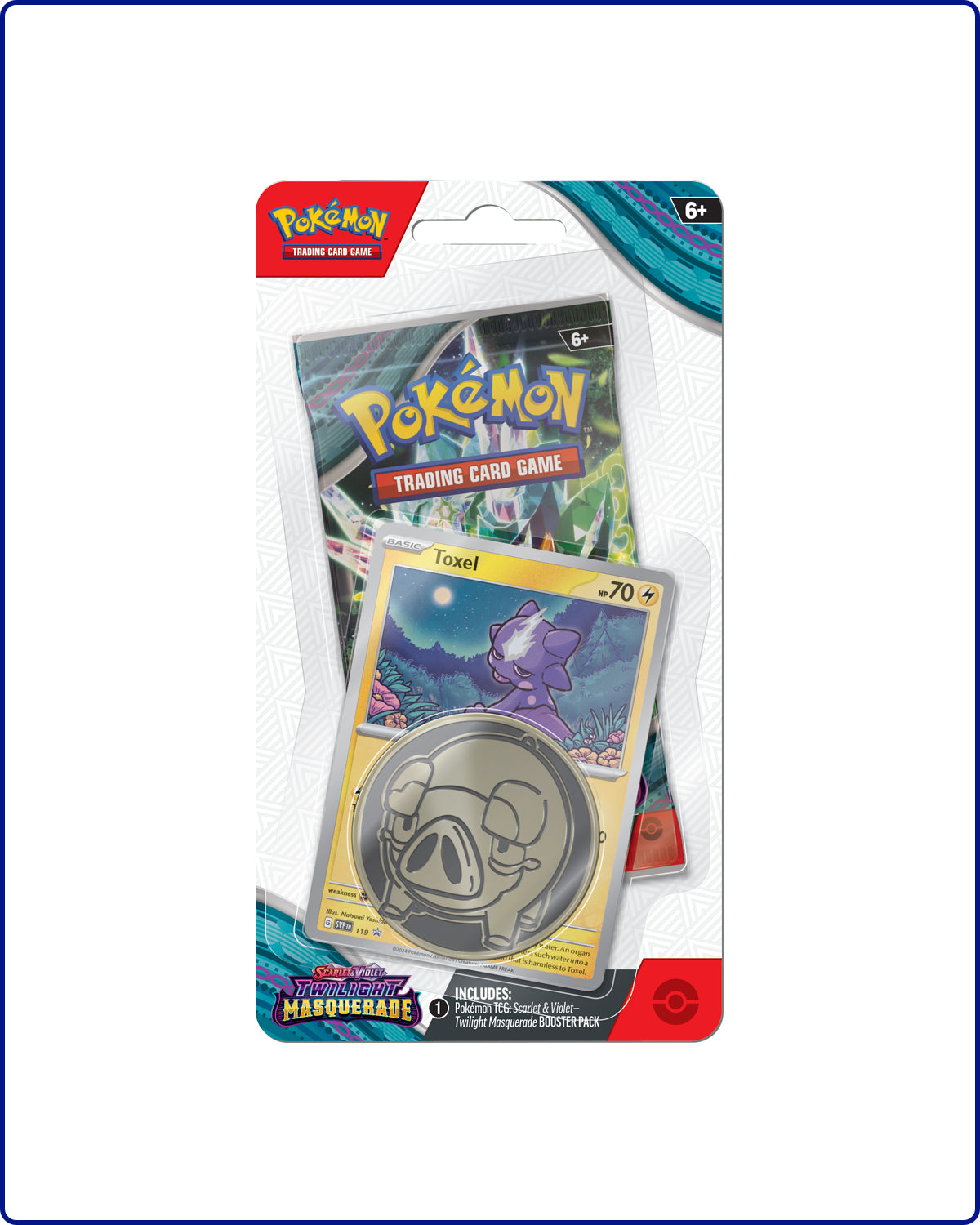 Pokemon SV6 Twilight Masquerade Checklane Toxel