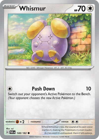 Whismur (148/182) [Scarlet & Violet: Paradox Rift]