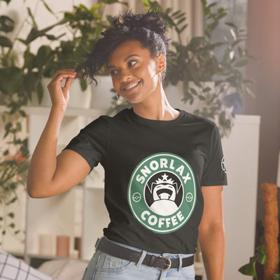 Snorlax Coffee Short-Sleeve Unisex T-Shirt