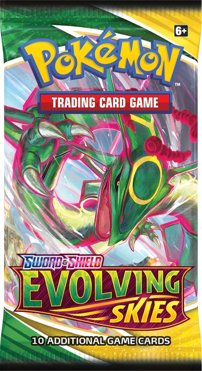 Pokemon Evolving Skies Booster Pack ( Random Artwork)