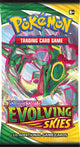 Pokemon Evolving Skies Booster Pack ( Random Artwork)