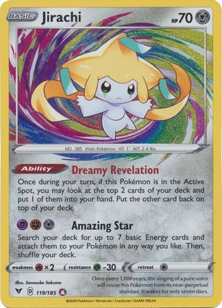 JIRACHI - 119/185 - AMAZING RARE