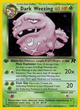 Dark Weezing (14/82) [Team Rocket 1st Edition]