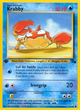 Krabby (51/62) [Fossil 1st Edition]