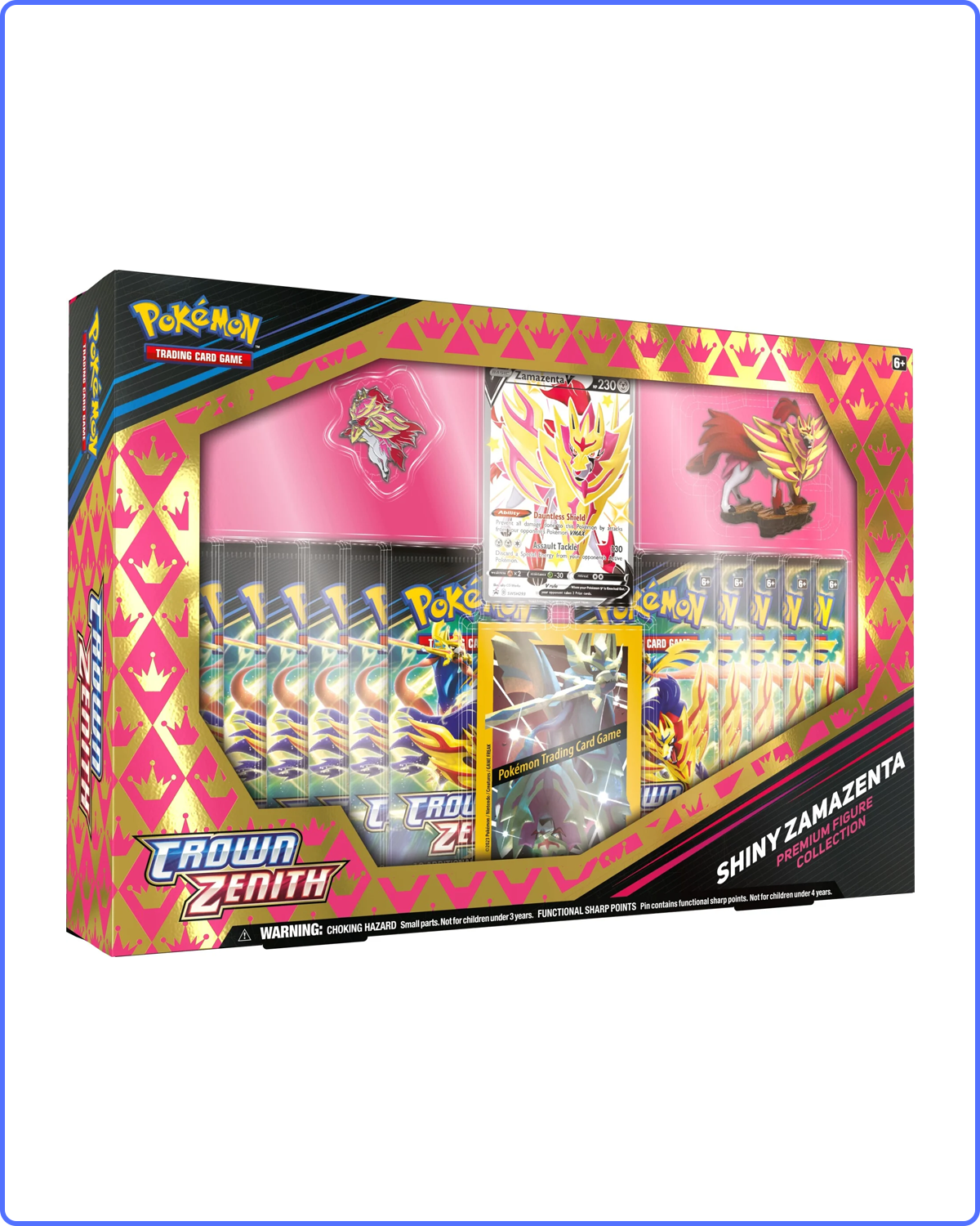 Pokemon Crown Zenith Premium Figure Collection SHINY ZAMAZENTA