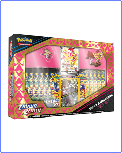 Pokemon Crown Zenith Premium Figure Collection SHINY ZAMAZENTA