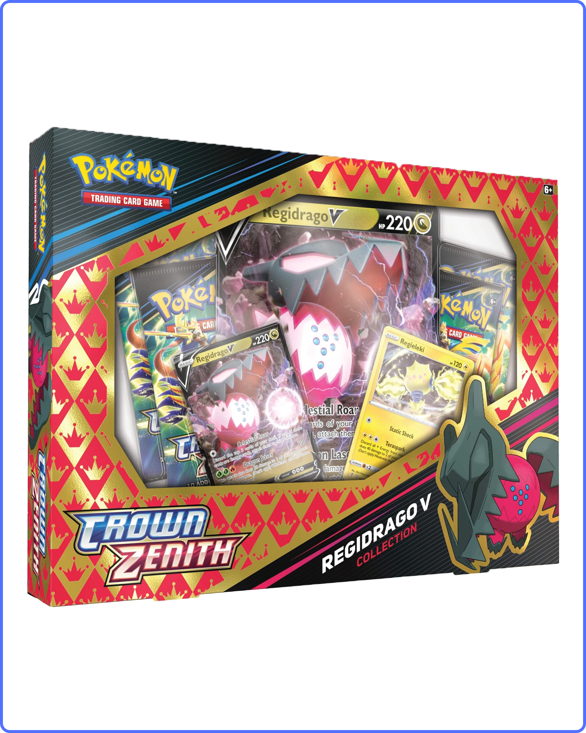 Pokemon Crown Zenith Regidrago V Collection